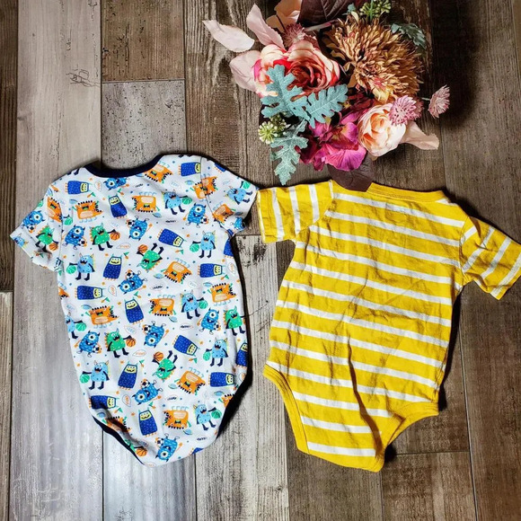 Toddler Boy Casual Bodysuit Top Bundle Size 24m NWOT - Picture 13 of 15